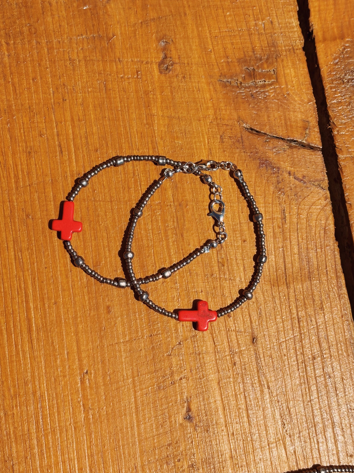 Beaded Cross Bracelets