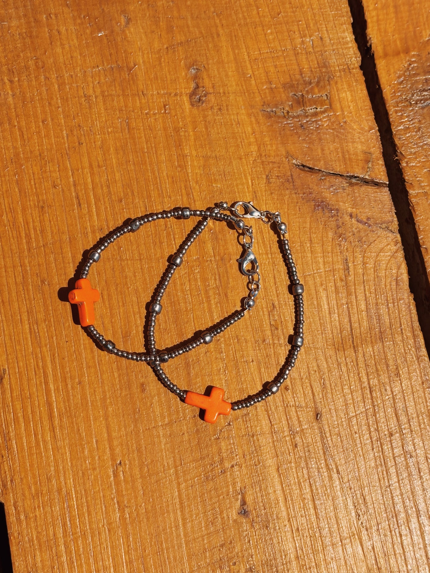 Beaded Cross Bracelets