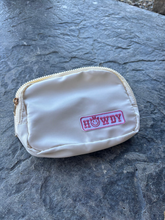 White Cross Body Bag